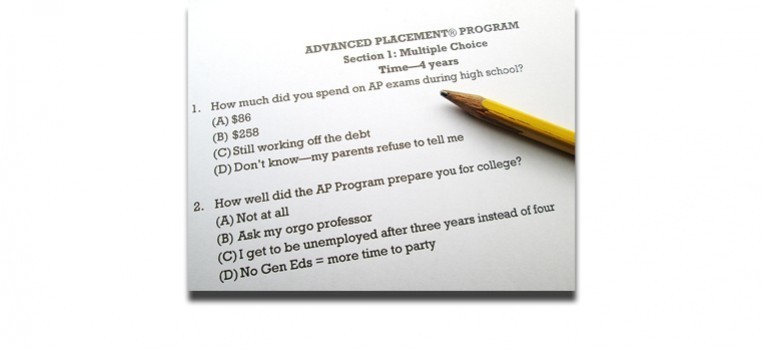 Picture of Advanced Placement Test Example