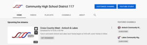 New! Live Streaming Events And Athletics at D117