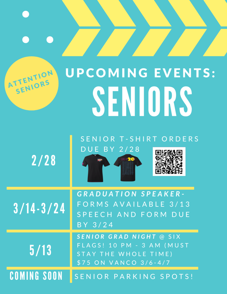 Senior t shirts