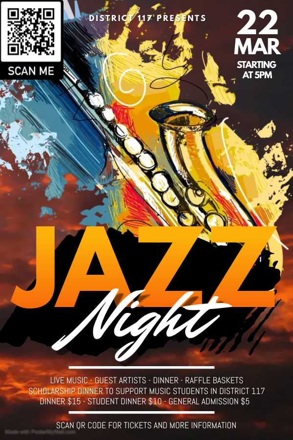 Jazz Night 2023 Poster